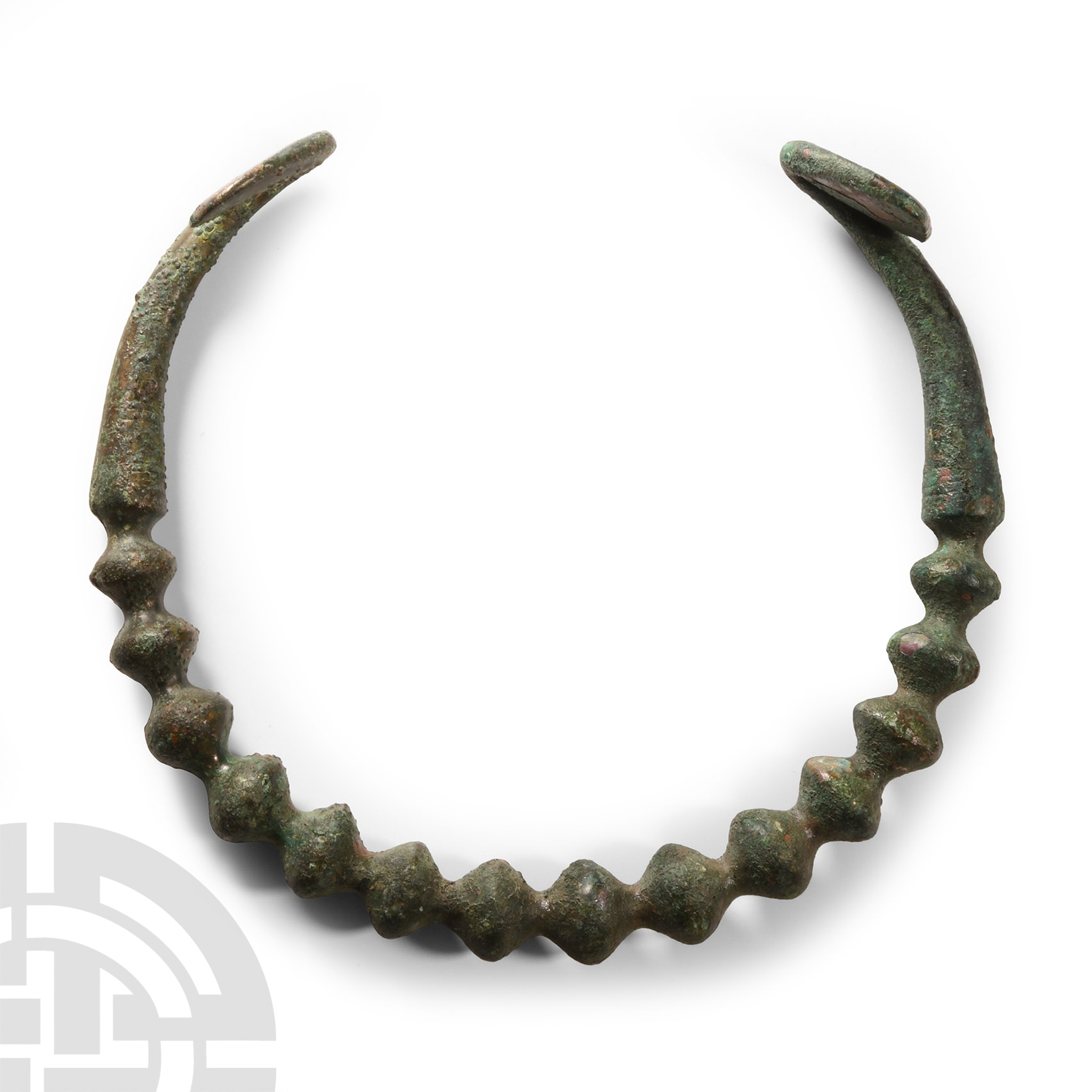 European Iron Age Celtic Bronze Torc