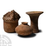 Indus Valley and Other Terracotta Vessel Group