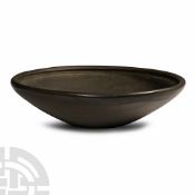 Egyptian Black Stone Lipped Bowl