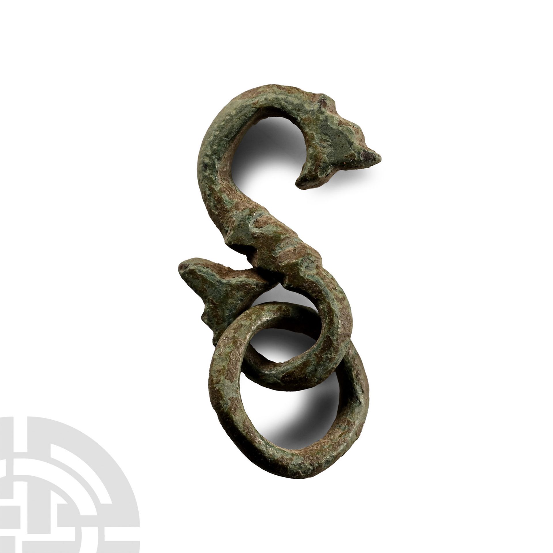 Roman Bronze Military Belt Hook for Quiver