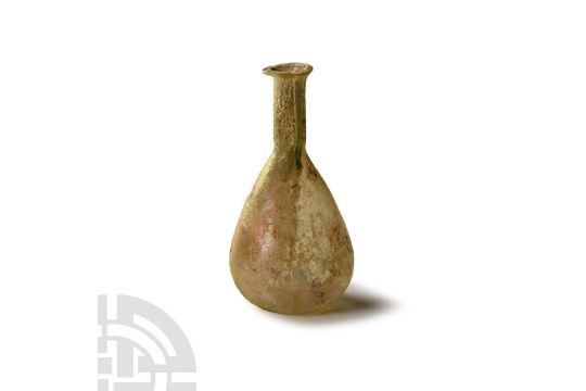 Roman Piriform Glass Flask