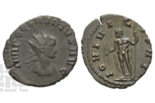 Claudius II Gothicus BI Antoninianus.