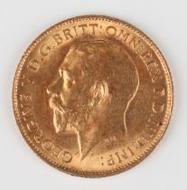 A George V half-sovereign 1913.Buyer’s Premium 29.4% (including VAT @ 20%) of the hammer price. Lots