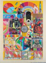 Eduardo Paolozzi – Bash, screenprint on wove paper, signed, dated 1971, and editioned 164/2000 in