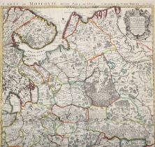 Guillaume Delisle – ‘Carte de Moscovie Dressee par G. de L’Isle’ (Map of Russia), 18th century