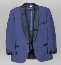 A Norman Wisdom navy blue suit by Davidson & Hyman of Saville Row, together with related