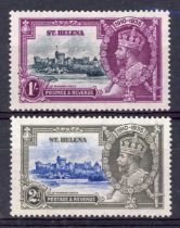 British Commonwealth stamps on stock cards and album leaves, with Canada 1852 3d Beaver unused, 1935