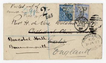Postal history, interesting group from pre stamp covers, including 1804 entire from Jamaica to