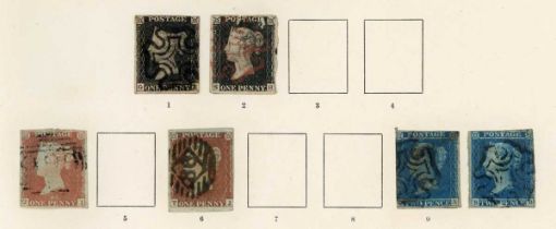 Early world stamp collection in several albums with two Imperial albums, two New Age, Excelsior,