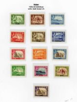 British Commonwealth stamps in an album, mostly George VI mint sets, including British Antarctic