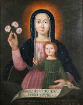 Italian School – Madonna di Re (Madonna del Latte), late 17th/early 18th oil on canvas, 72cm x 57.