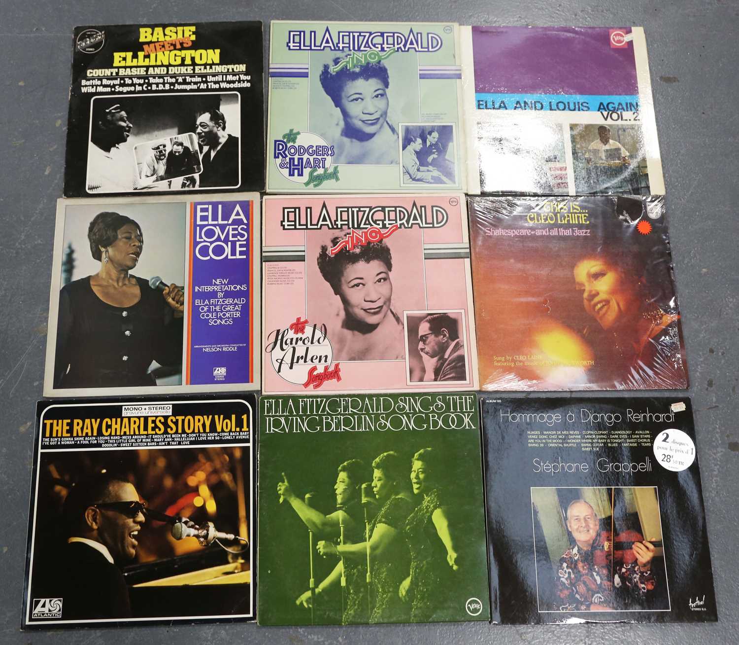 A collection of approximately fifty jazz and blues LP records, 10" and 12", including 'Capitol - Image 5 of 7