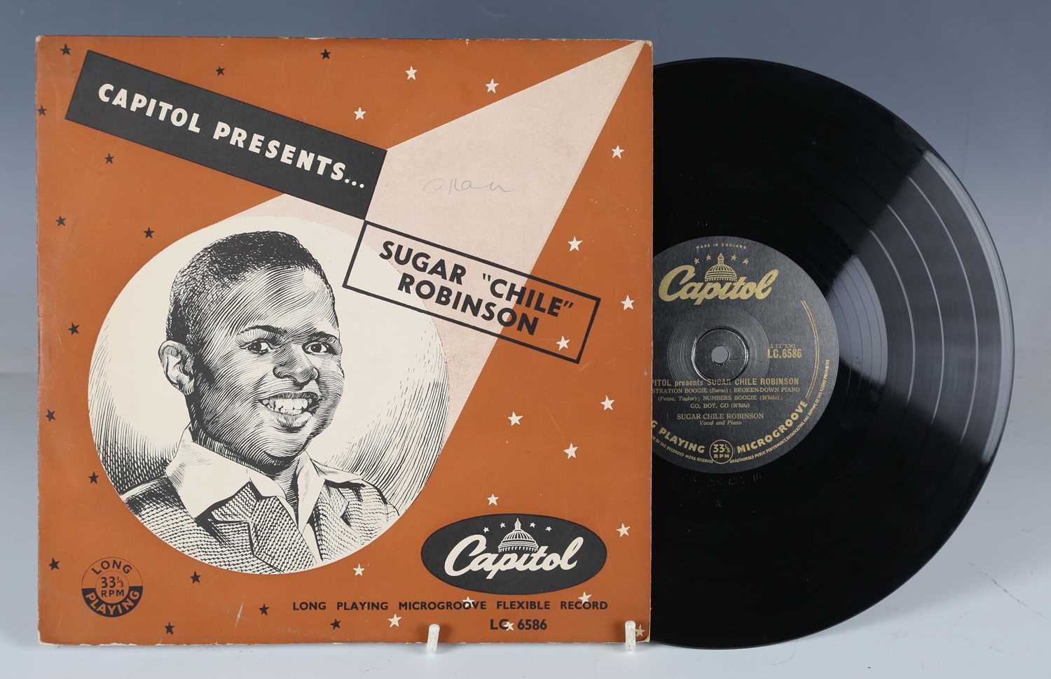 A collection of approximately fifty jazz and blues LP records, 10" and 12", including 'Capitol
