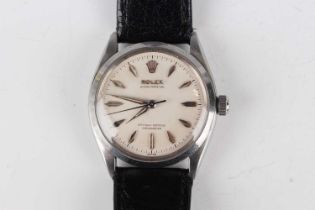 A Rolex Oyster Perpetual stainless steel cased gentleman's wristwatch, Ref. 6564, circa 1942, with