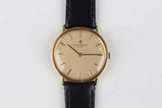 A Vacheron Constantin Genève 18ct gold circular cased gentleman's wristwatch, the signed and