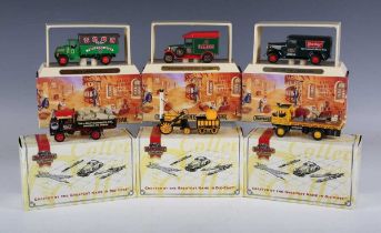 Twelve Matchbox Models of Yesteryear Great Beers of the World vehicles, including YGB12 1917