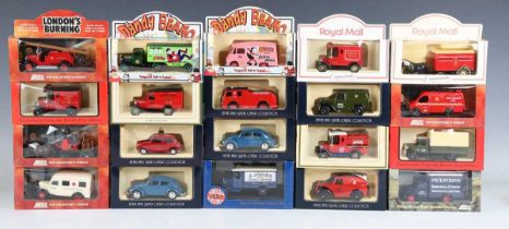 A good collection of Lledo Days Gone and Vanguards model cars and commercial vehicles, all boxed.