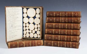 Bartolomeo and Pietro Paoletti - a collection of 327 Grand Tour plaster intaglios, presented in