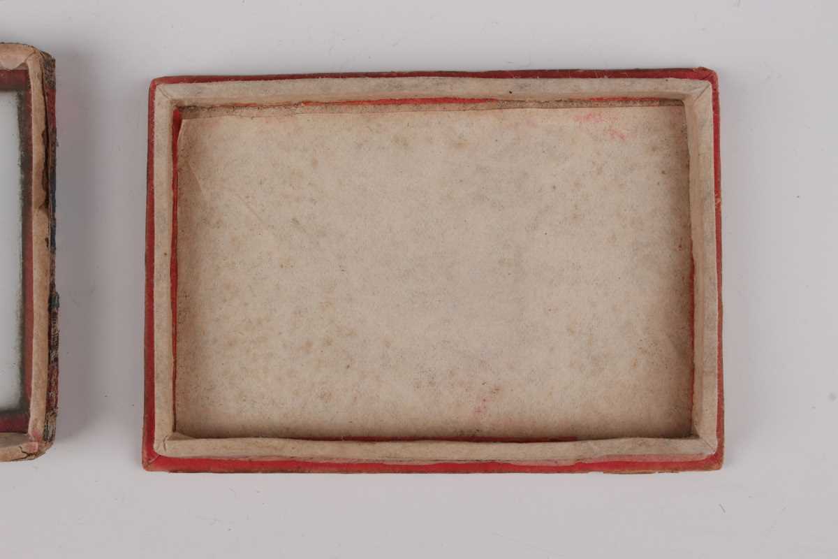 A set of ten Chinese Canton export watercolour paintings on rice paper, late 19th century, each - Image 11 of 14