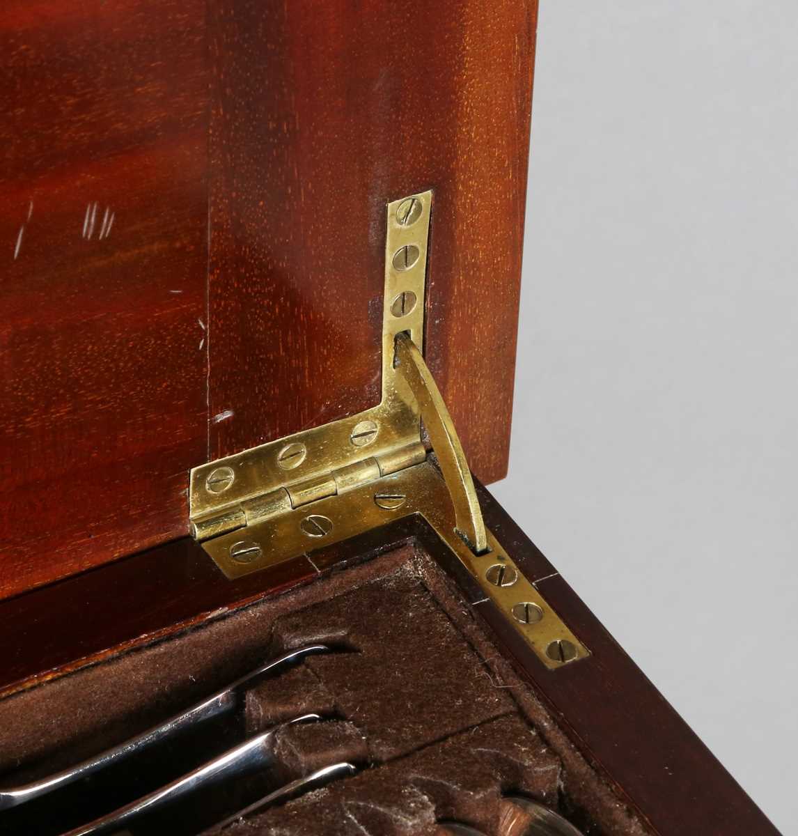 A Roberts & Belk part canteen of plated Old English pattern cutlery with simulated ivory handles, - Image 2 of 7