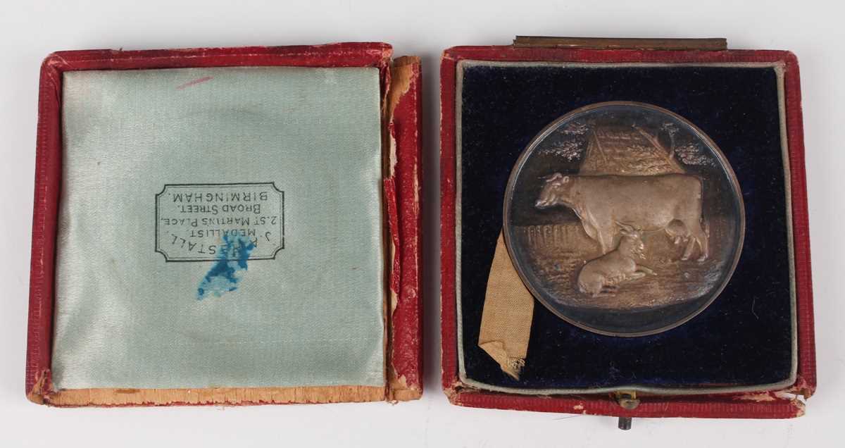 A group of three late 19th century silver and bronze British Dairy Farmers Association - Image 19 of 20