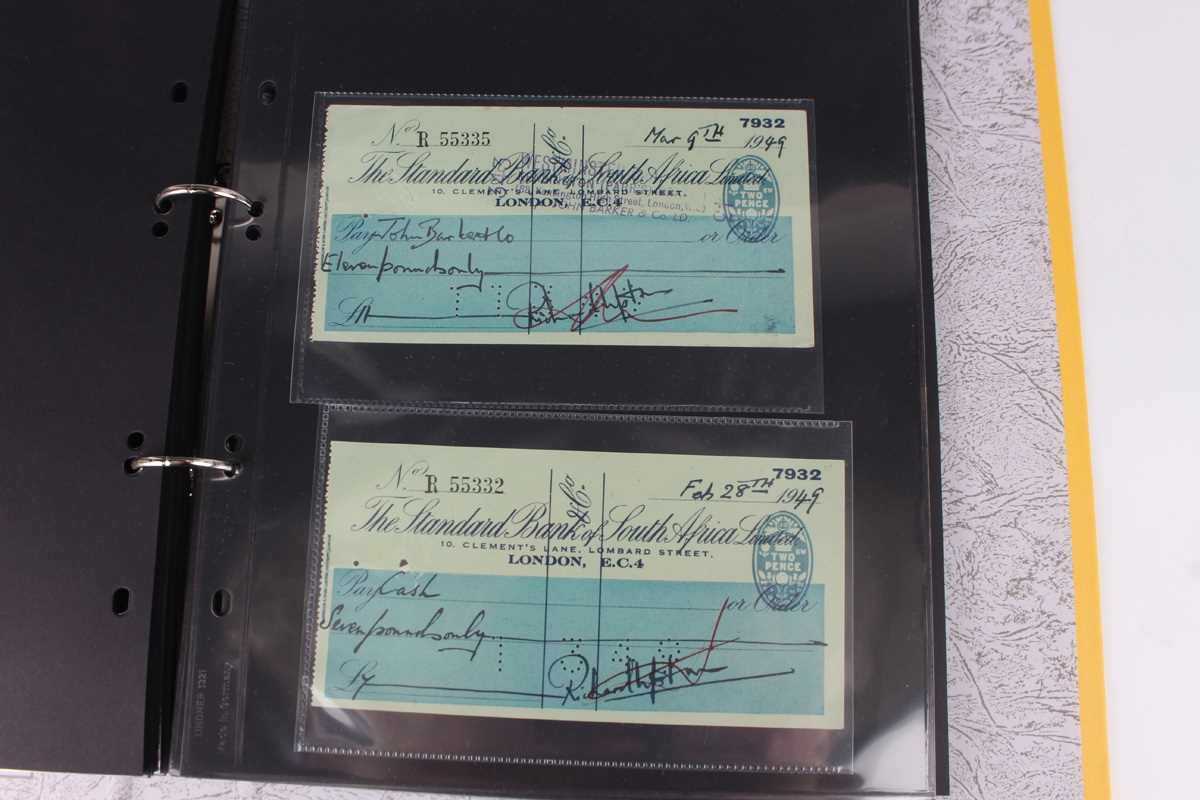 A large collection of various 19th and 20th century cheques, chequebooks and related banking - Image 5 of 7