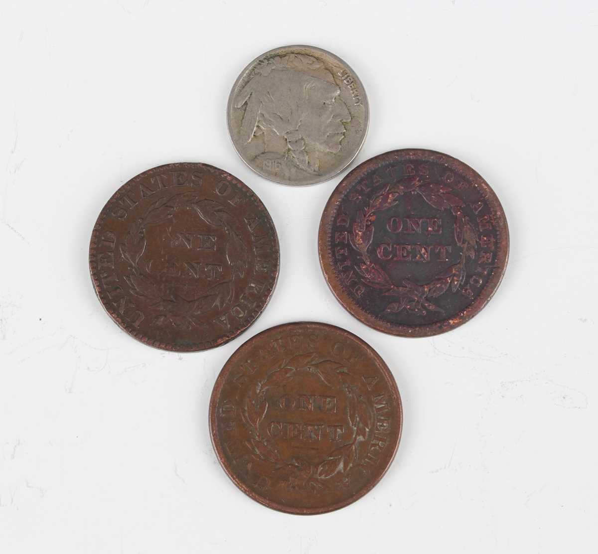 A collection of European and world coinage, including a James II sixpence 1687 and a group of USA - Image 7 of 9