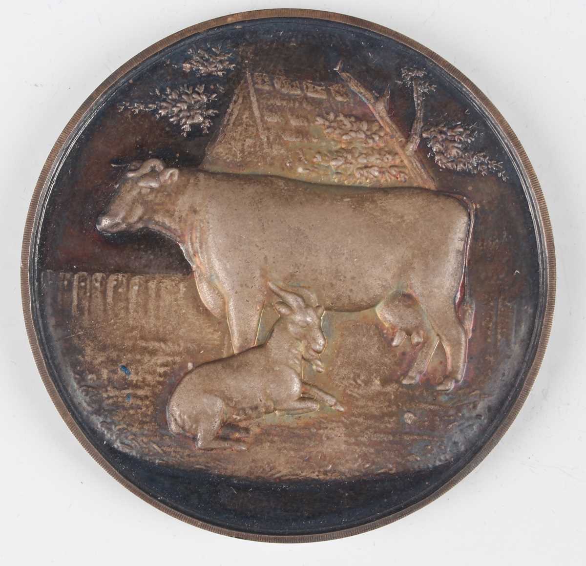 A group of three late 19th century silver and bronze British Dairy Farmers Association - Image 13 of 20