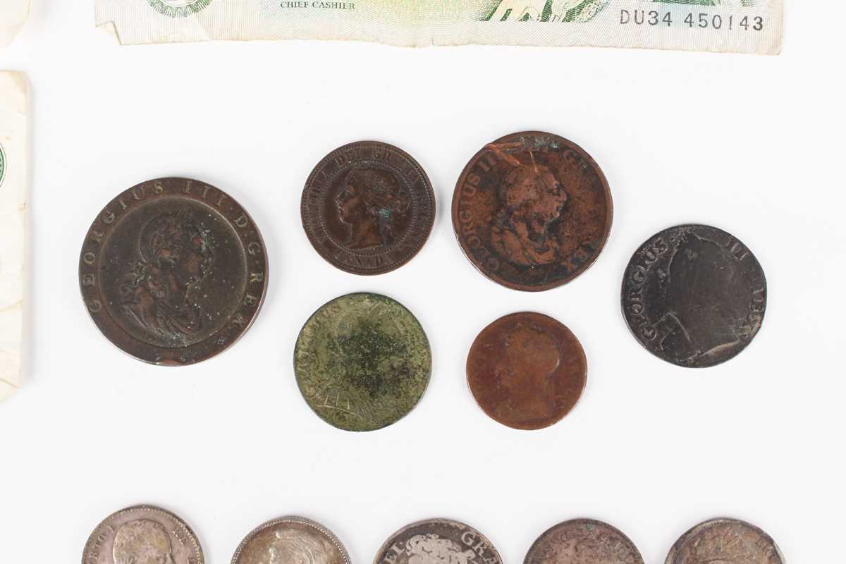 A collection of 18th, 19th and 20th century British and world coinage, including a George III - Image 2 of 5