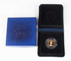 An Elizabeth II Royal Mint Brilliant Uncirculated sovereign 1979, cased and boxed.