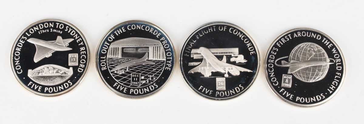 An Elizabeth II Westminster Mint Gibraltar sovereign 2006 celebrating The Concorde Milestones - Image 4 of 4