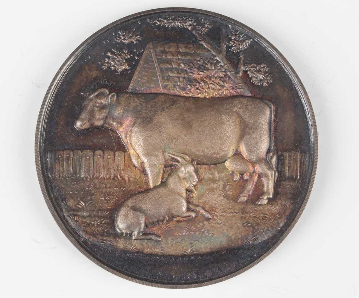 A group of three late 19th century silver and bronze British Dairy Farmers Association - Image 2 of 20
