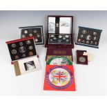 An Elizabeth II Royal Mint All Change Anniversary Collection silver proof seven-coin set, boxed with