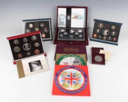 An Elizabeth II Royal Mint All Change Anniversary Collection silver proof seven-coin set, boxed with
