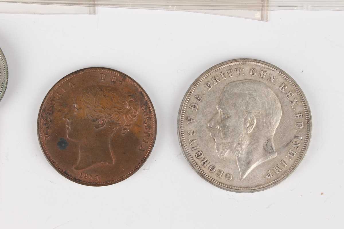 A collection of various Victorian and later silver, silver nickel and nickel coinage, including - Image 4 of 7