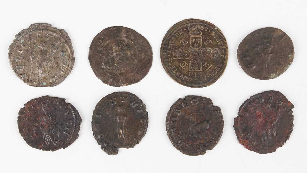 A Henry III long cross penny, moneyer probably Henri on Lund, London Mint, together with a John - Image 9 of 9