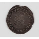 A Charles II hammered twopence 1660-1685, mintmark star.