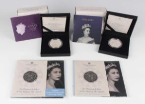 A small collection of Royal Mint commemorative coins, comprising Coronation of HM King Charles