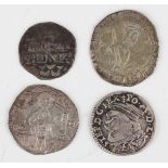 A small group of medieval and later European hammered coinage, including an Anglo-Gallic Edward