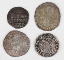 A small group of medieval and later European hammered coinage, including an Anglo-Gallic Edward