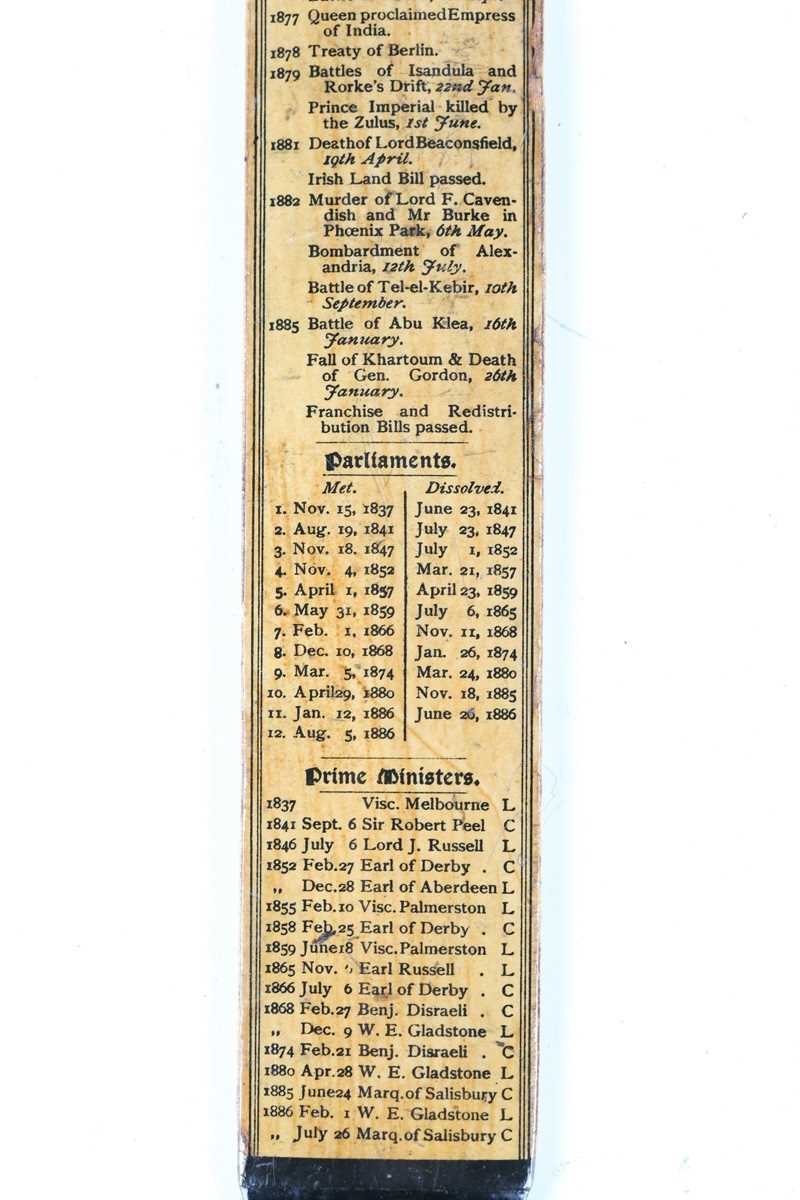 A group of three late Victorian transfer printed paper knives, two made for 'The Eastern Telegraph - Image 31 of 31