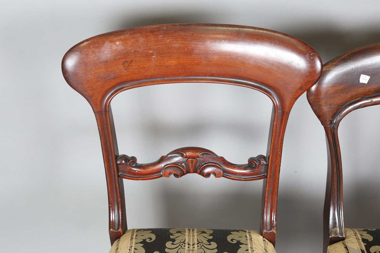An early 20th century mahogany extending dining table, the circular top with single extra leaf, - Image 18 of 19