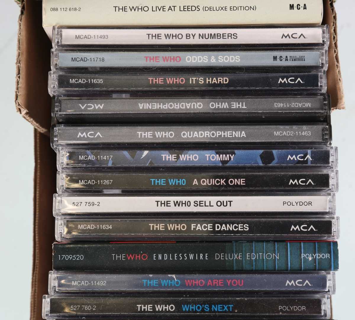 A collection of seventy-six mainly rock compact discs, including CDs by The Who, Genesis, David - Image 9 of 11