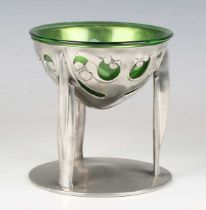 A Liberty & Co 'Tudric' pewter centrepiece bowl, model number '0276', designed by Archibald Knox,