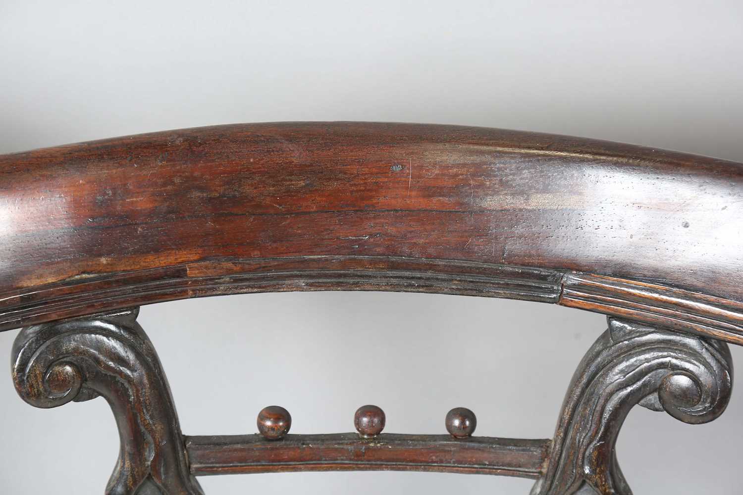 A set of six unusual Regency rosewood dining chairs, in the manner of Gillows of Lancaster, the - Image 10 of 23