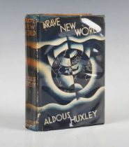 HUXLEY, Aldous. Brave New World. London: Chatto & Windus, 1932. First edition, first impression, 8vo