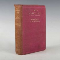 CHURCHILL, Winston S. My Early Life, A Roving Commission. London: Thornton Butterworth Limited,
