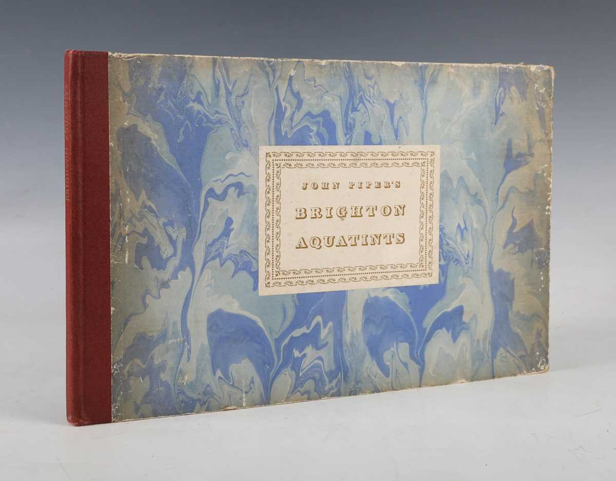 PIPER, John. Brighton Aquatints…with…an Introduction by Lord Alfred Douglas. London: Curwen Press