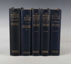 CHURCHILL, Winston S. The World Crisis. London: Thornton Butterworth Limited, 1923-1929. 5 vols. (