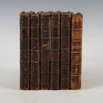 POPE, Alexander (translator). The Odyssey of Homer. London: Bernard Lintot, 1725-1726. 5 vols., 12mo